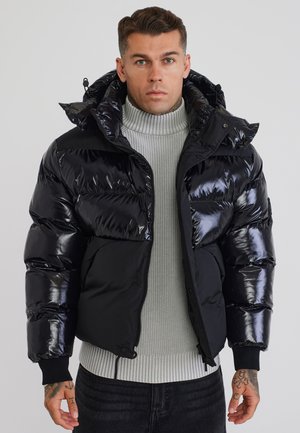 SIKSILK, HALF SHINE PUFFER JACKET - Giacca invernale - black