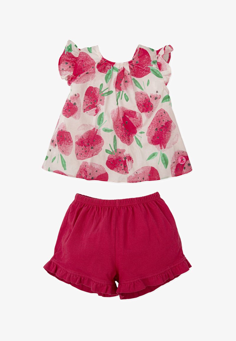 Tutto Piccolo ENSEMBLE FRAISE - Shorts - fresa