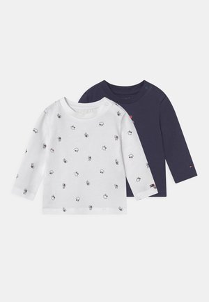 BABY GIFTBOX TEE 2 PACK - Maglietta a manica lunga - twilight navy