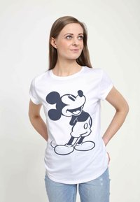 Disney MICKEY CLASSIC CLASSIC MICKEY - T-shirt med print - white