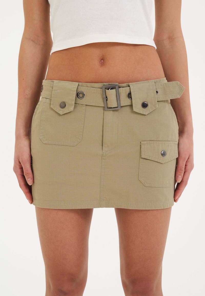 Ed Hardy GEISHA GIRL  - Minisukně - green