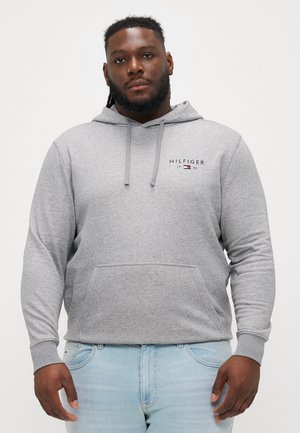 BRAND LOVE HOODY - Bluză de molton - medium grey heather
