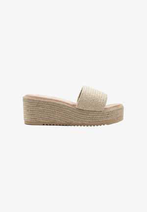 Super Mode, Mules à talons - beige