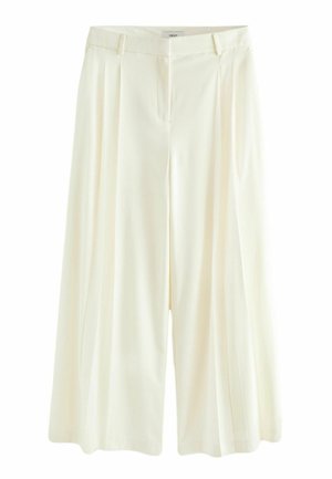 ROCHELLE HUMES PLEATED WIDE LEG - Pantaloni - ecru
