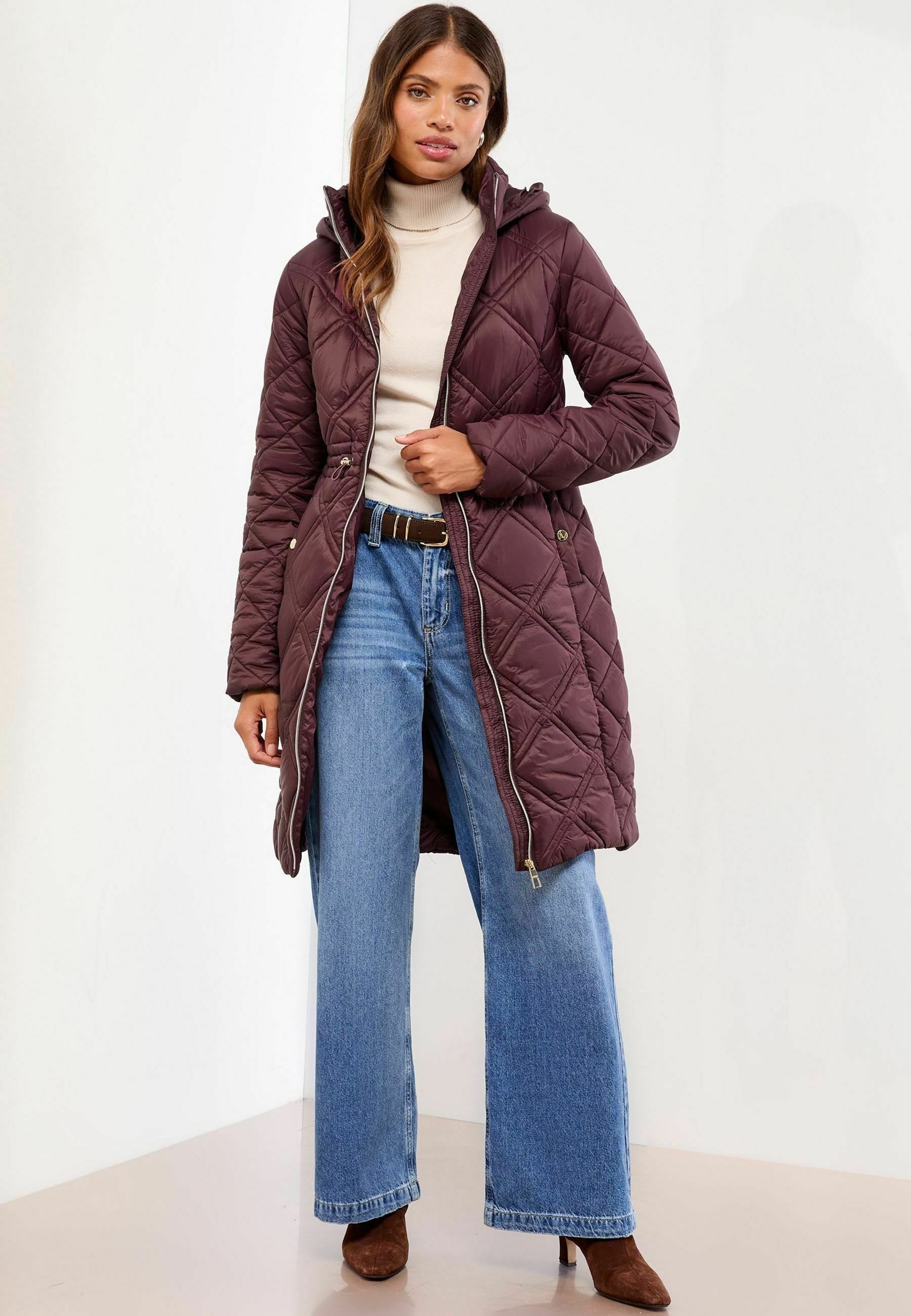 Lipsy PETITE FIT - MID PADDED - Winter coat - cherry red/red - Zalando
