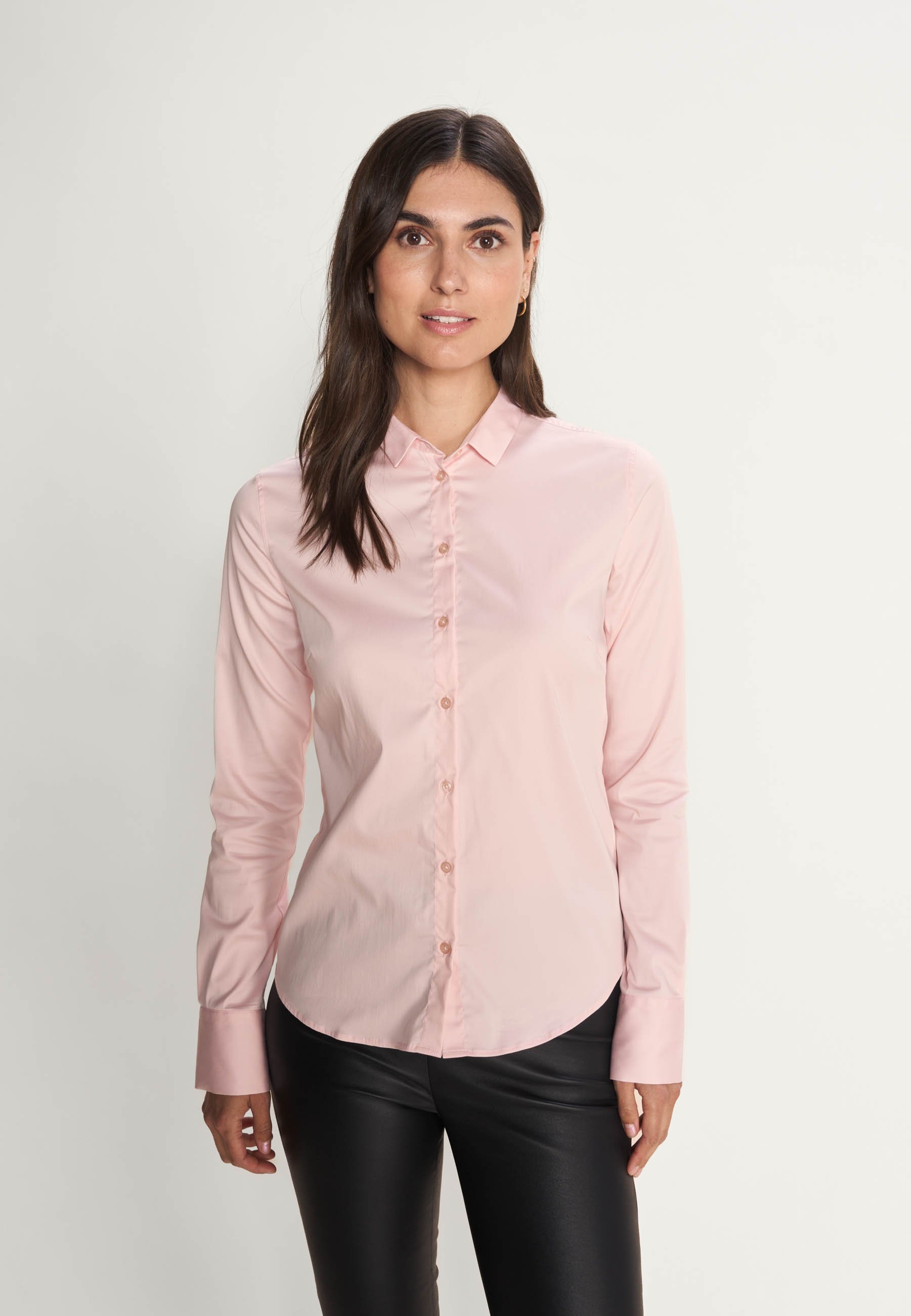 売れ筋商品|||モス モッシュ シャツ レディース トップス TILDA SHIRT - Button-down blouse - soft rose Mos Mosh TILDA SHIRT - Hemdbluse - soft rose/rosa - Zalando