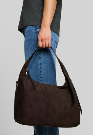 TOM TAILOR, Handtas - dark brown