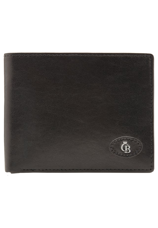 MIT REISSVERSCHLUSS RFID - Portemonnee - schwarz