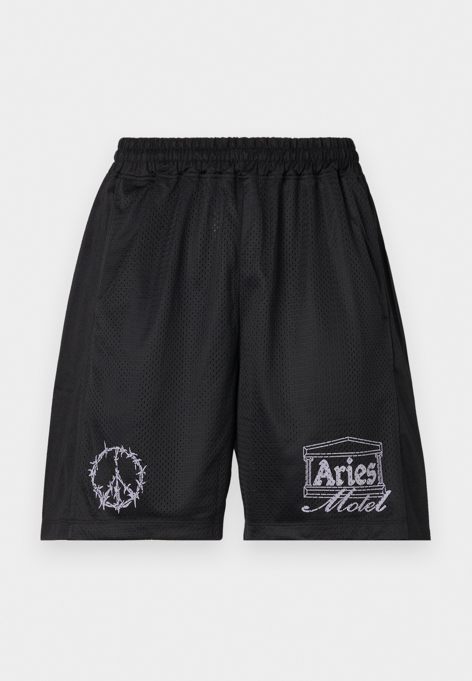 Aries RAMSCAPE AIRTEX - Shorts - black - Zalando.co.uk