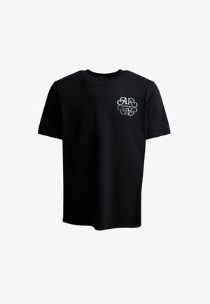 Alessandro Zavetti, VICOLO TEE - Trükipildiga T-särk - black