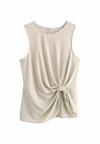 Next BOW DETAIL SLEEVELESS .  - REGULAR FIT - Top - ecru