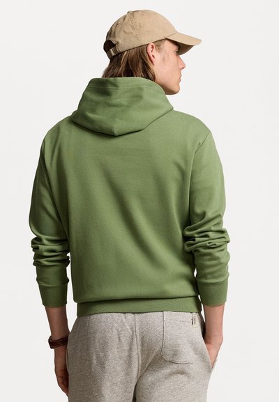 Polo Ralph Lauren LOGO DOUBLE KNIT HOODIE - Hoodie - cargo green