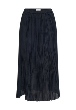 Part Two, CENILLEPW SKIRT - Pleated skirt - dark navy