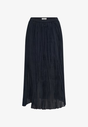 Part Two, CENILLEPW SKIRT - Pleated skirt - dark navy