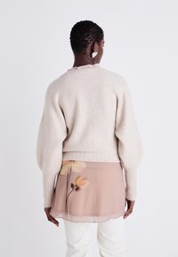 ONLY ONLJULIA BATWING CARDIGAN - Chaqueta de punto - pumice stone