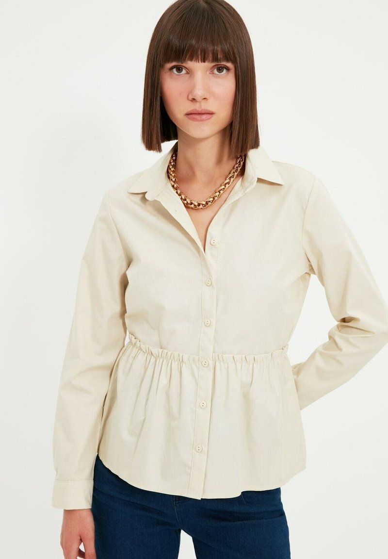 Trendyol Overhemdblouse beige