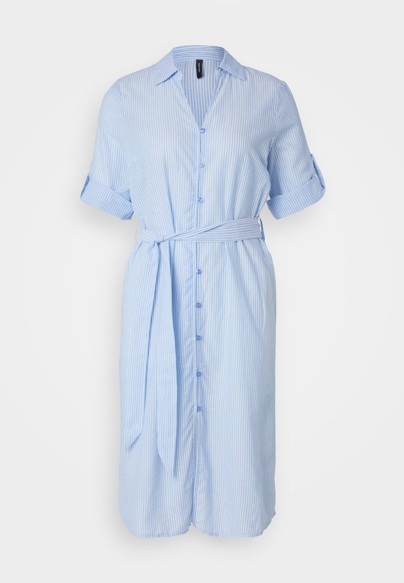 Vero Moda Petite Blousejurk blauw Vero Moda Petite Blousejurk blauw