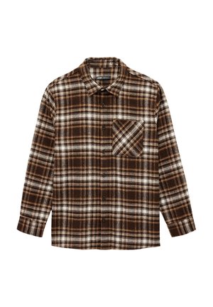 CHECKED - Hemd - brown