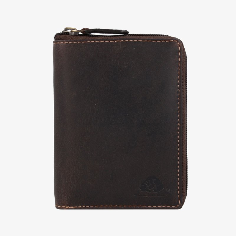 Greenburry TORNADO RFID SCHUTZ 10 CM - Portafoglio - teak brown