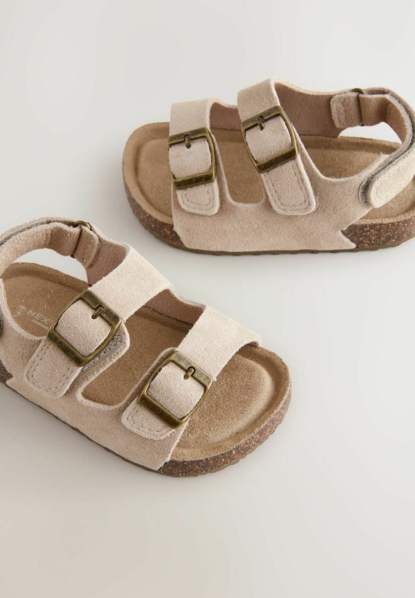 STANDARD FIT DOUBLE BUCKLE CUSHIONED FOOTBED – Lauflernschuh – neutral