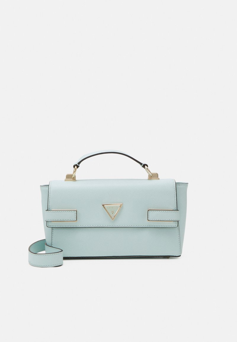 Guess MATILDE TOP HANDLE FLAP Handbag ice blue/blue Zalando.co.uk