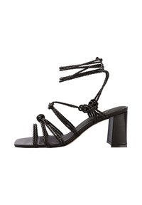 BRAID CORD HEEL - Sandaler - dark brown