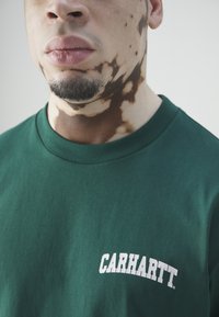 Carhartt WIP UNIVERSITY SCRIPT - Majica kratkih rukava s printom - chervil/white