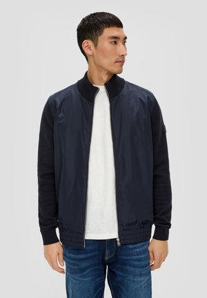 À COL DROIT - Bomber Jacket - navy