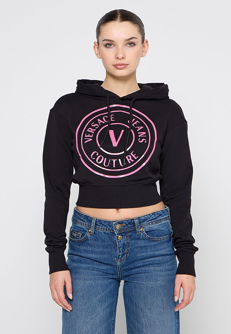 Versace Jeans Couture Hoodie zwart