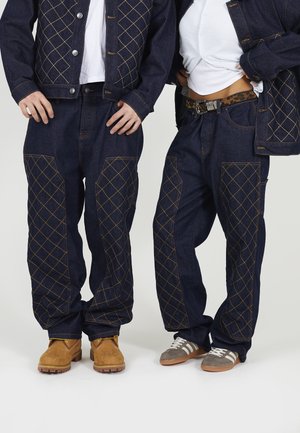 LEGACY STUDIOS UNISEX - Loose fit teksad - raw indigo blue
