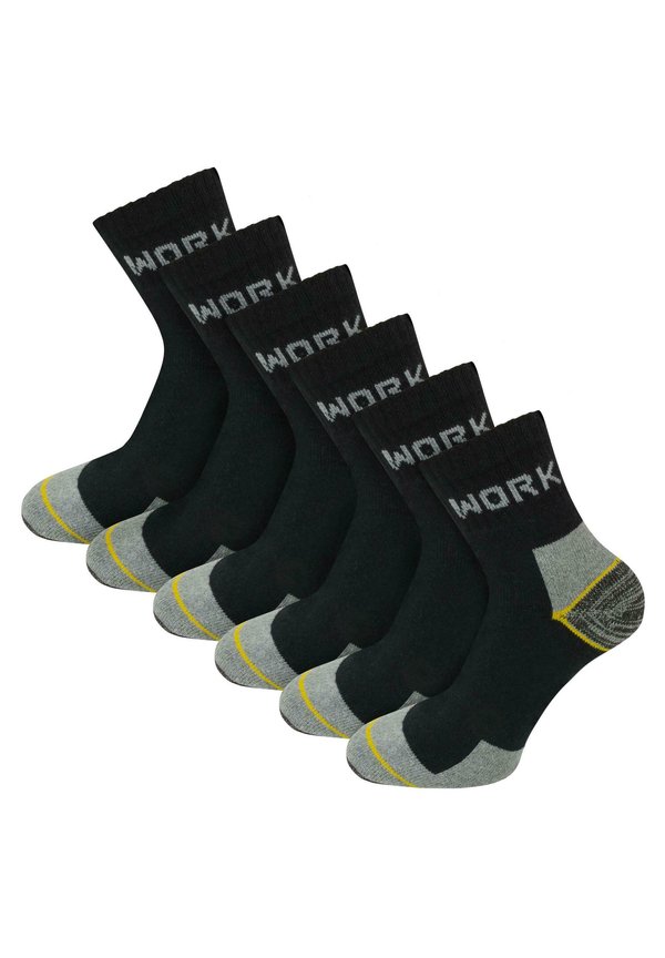 WORK SHORT LOW CUT 6 PACK - Socken