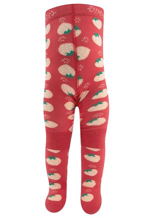 CRAWLER STRAWBERRY - Strumpfhose - flamingo