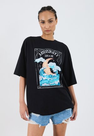 T-shirt print - black