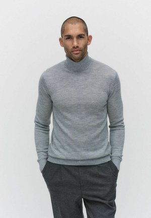 Ossian Rollneck - Pullover - grey melange
