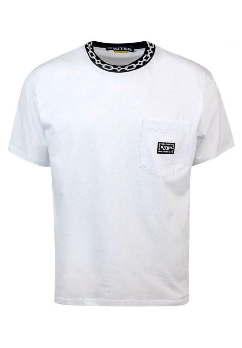 Iuter CHAIN POCKET TShirt basic bianco/weiß Zalando.de