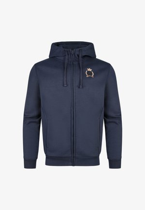 SIKSILK, ESSENTIALS FULL ZIP HOODIE - Sweat zippé - navy