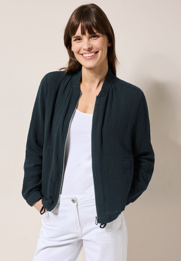 MUSSELIN  - Bomberjacke - blau