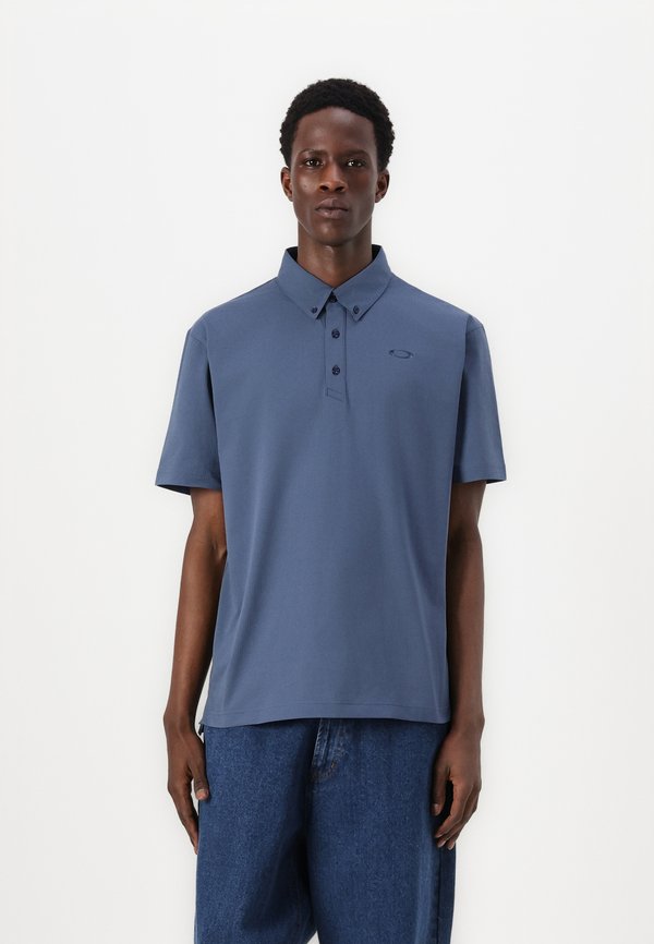 O SYNC PACK SEERSUCKER - Polo shirt - dark aqua
