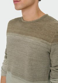 Only & Sons ONSPANTER  - Strickpullover - chinchilla
