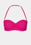 BANDEAU - Sutien costum de baie din două piese - chilli red