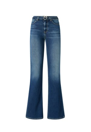 Pinko, 100166-A3FR FLORA FLARE TROUSERS - Vaqueros a campana - dark blue