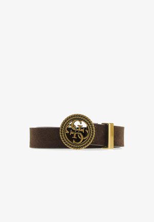 Guess, 4G BUCKLE BELT - Cintura - gea dark coffee
