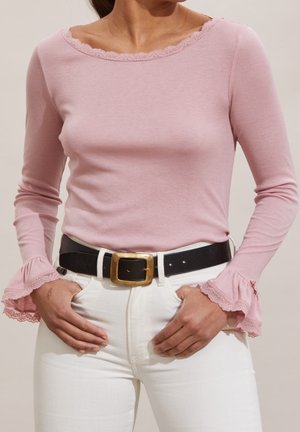 Långärmad tröja - pink