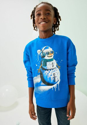Next, CHRISTMAS CREW  - Sweatshirt - blue