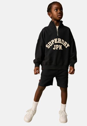 REGULAR FIT - JAPAN HALF ZIP - Sweatshirt - charcoal grey