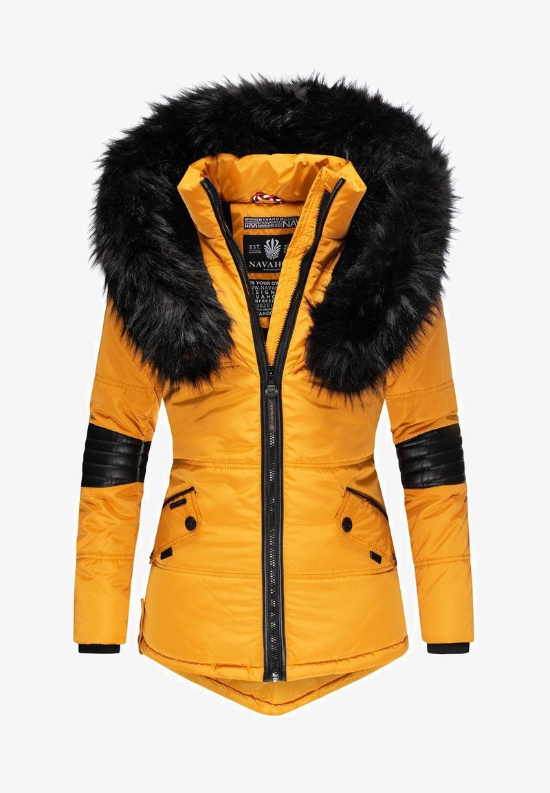 Navahoo - NIRVANA - Winterjacke - dark yellow, Vergrößern