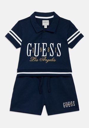 JUNIOR SET - Shortsit - secret blue