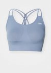 DEFINE SEAMLESS BRA - Sportski grudnjak sa srednje jakom potporom - metal blue
