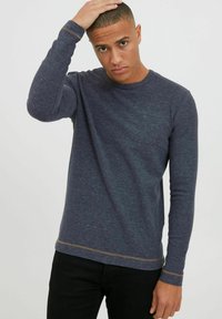 INDICODE JEANS IDAMBROSIUS - Top dugih rukava - navy mix