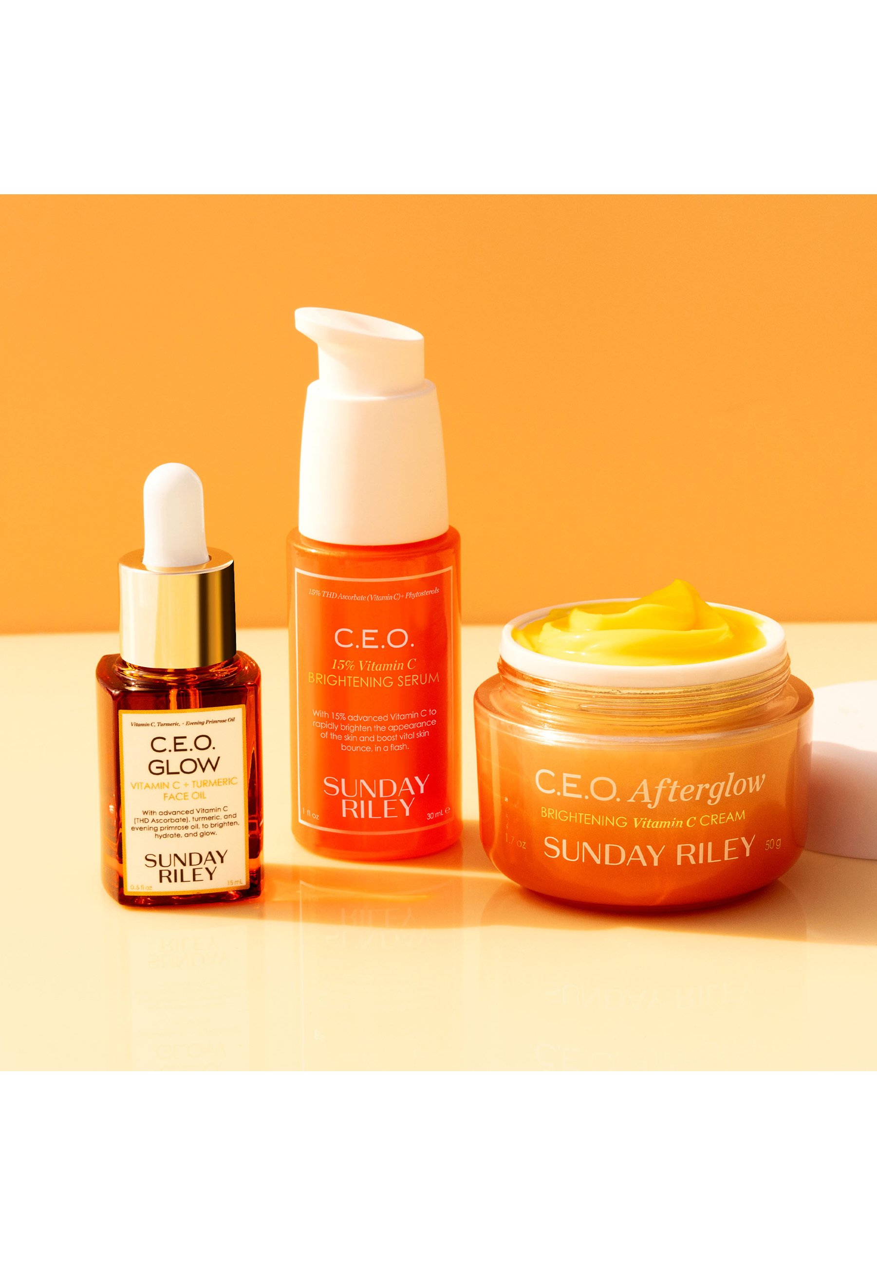 SUNDAY RILEY C.E.O. クレーム 15gx5 ceo-brightening-serum-glamour-